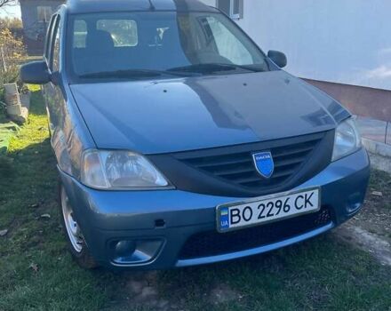 Синий Дачия Логан, объемом двигателя 1.6 л и пробегом 332 тыс. км за 4500 $, фото 4 на Automoto.ua