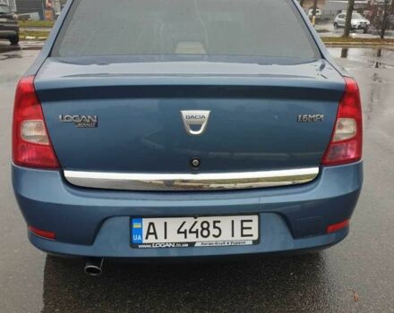 Синий Дачия Логан, объемом двигателя 1.6 л и пробегом 234 тыс. км за 4500 $, фото 4 на Automoto.ua
