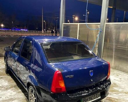 Синий Дачия Логан, объемом двигателя 1.4 л и пробегом 200 тыс. км за 1100 $, фото 3 на Automoto.ua