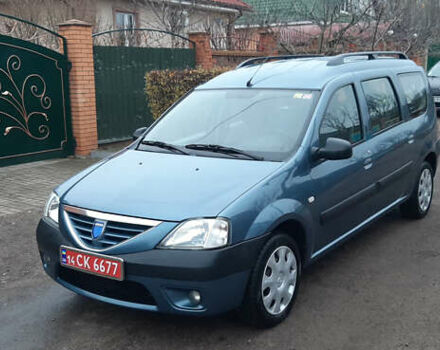 Синій Дачія Logan, об'ємом двигуна 1.6 л та пробігом 245 тис. км за 5650 $, фото 4 на Automoto.ua