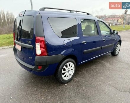 Синий Дачия Логан, объемом двигателя 1.6 л и пробегом 183 тыс. км за 5650 $, фото 14 на Automoto.ua