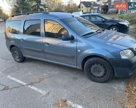 Синій Дачія Logan, об'ємом двигуна 1.6 л та пробігом 267 тис. км за 4000 $, фото 1 на Automoto.ua
