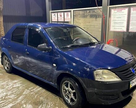 Синий Дачия Логан, объемом двигателя 1.4 л и пробегом 200 тыс. км за 1100 $, фото 1 на Automoto.ua