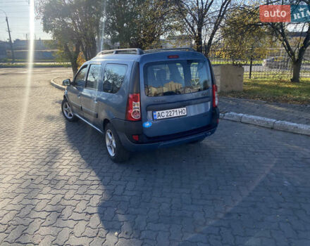 Синий Дачия Логан, объемом двигателя 1.6 л и пробегом 272 тыс. км за 4200 $, фото 2 на Automoto.ua