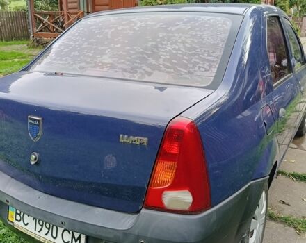 Синій Дачія Logan, об'ємом двигуна 1.4 л та пробігом 340 тис. км за 2200 $, фото 4 на Automoto.ua