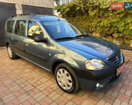 Синий Дачия Логан, объемом двигателя 1.6 л и пробегом 243 тыс. км за 4999 $, фото 6 на Automoto.ua