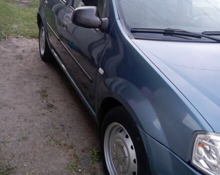 Синий Дачия Логан, объемом двигателя 1.4 л и пробегом 100 тыс. км за 4556 $, фото 1 на Automoto.ua