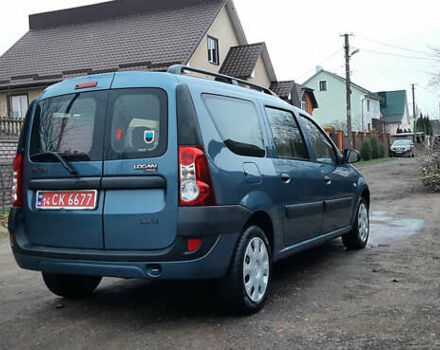 Синій Дачія Logan, об'ємом двигуна 1.6 л та пробігом 245 тис. км за 5650 $, фото 15 на Automoto.ua