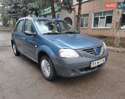 Синий Дачия Логан, объемом двигателя 1.39 л и пробегом 120 тыс. км за 4200 $, фото 1 на Automoto.ua