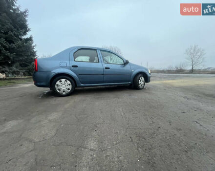Синий Дачия Логан, объемом двигателя 1.4 л и пробегом 198 тыс. км за 3599 $, фото 3 на Automoto.ua
