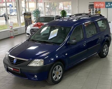 Синий Дачия Логан, объемом двигателя 1.6 л и пробегом 272 тыс. км за 4990 $, фото 2 на Automoto.ua