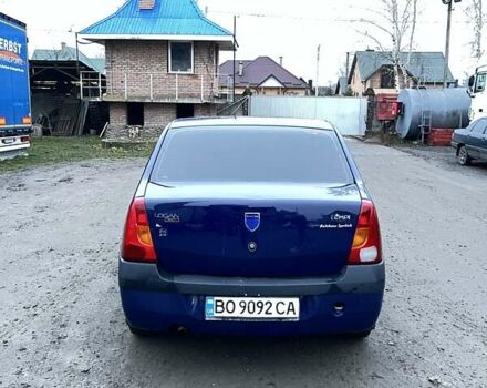 Синій Дачія Logan, об'ємом двигуна 1.39 л та пробігом 207 тис. км за 2999 $, фото 8 на Automoto.ua
