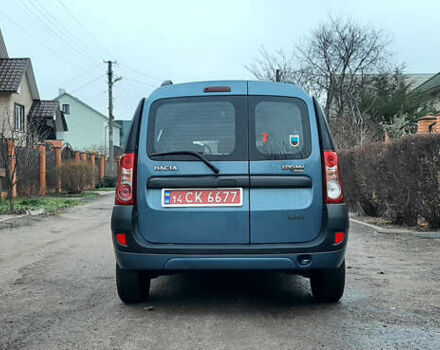 Синій Дачія Logan, об'ємом двигуна 1.6 л та пробігом 245 тис. км за 5650 $, фото 17 на Automoto.ua