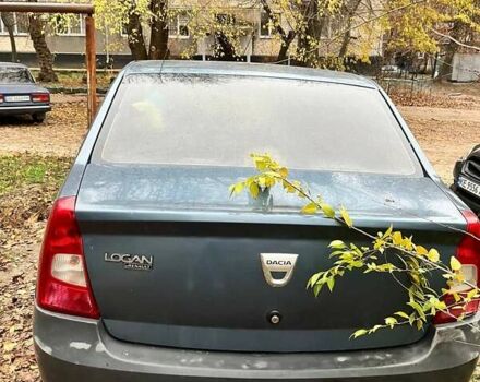 Синий Дачия Логан, объемом двигателя 1.4 л и пробегом 196 тыс. км за 3000 $, фото 3 на Automoto.ua
