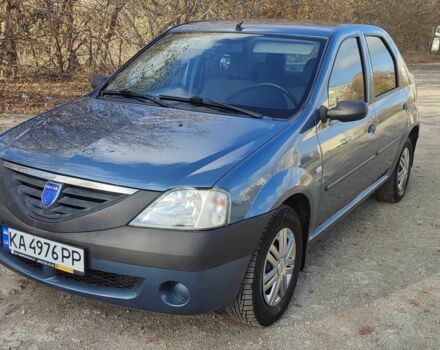 Синий Дачия Логан, объемом двигателя 1.4 л и пробегом 97 тыс. км за 5000 $, фото 2 на Automoto.ua