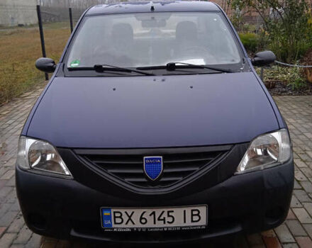 Синий Дачия Логан, объемом двигателя 1.4 л и пробегом 41 тыс. км за 5500 $, фото 4 на Automoto.ua
