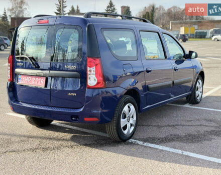 Синій Дачія Logan, об'ємом двигуна 1.6 л та пробігом 198 тис. км за 6550 $, фото 6 на Automoto.ua