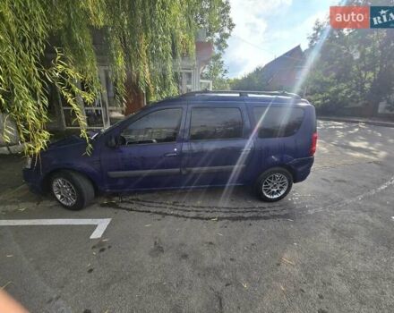 Синій Дачія Logan, об'ємом двигуна 1.6 л та пробігом 235 тис. км за 4000 $, фото 4 на Automoto.ua