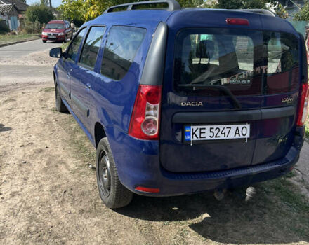 Синий Дачия Логан, объемом двигателя 1.6 л и пробегом 131 тыс. км за 3600 $, фото 4 на Automoto.ua