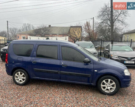 Синий Дачия Логан, объемом двигателя 1.4 л и пробегом 213 тыс. км за 5700 $, фото 3 на Automoto.ua