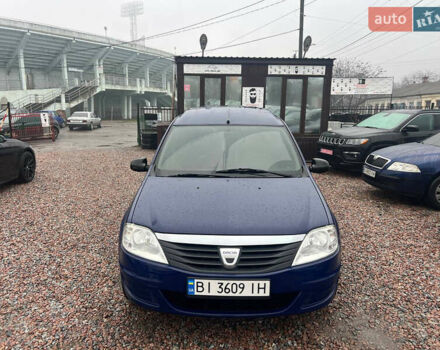Синий Дачия Логан, объемом двигателя 1.4 л и пробегом 213 тыс. км за 5700 $, фото 1 на Automoto.ua