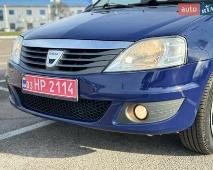 Синій Дачія Logan, об'ємом двигуна 1.6 л та пробігом 198 тис. км за 6550 $, фото 2 на Automoto.ua
