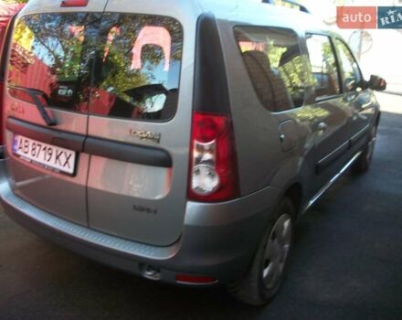 Синий Дачия Логан, объемом двигателя 1.6 л и пробегом 168 тыс. км за 6999 $, фото 7 на Automoto.ua