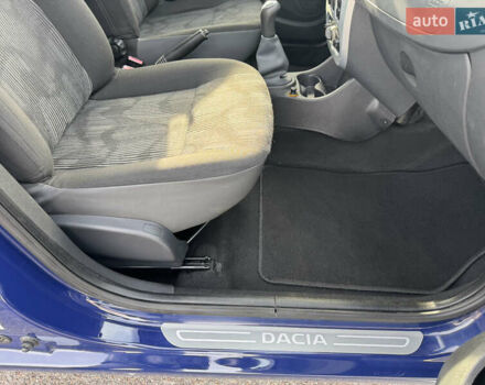 Синій Дачія Logan, об'ємом двигуна 1.6 л та пробігом 198 тис. км за 6550 $, фото 53 на Automoto.ua