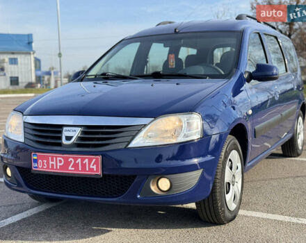 Синій Дачія Logan, об'ємом двигуна 1.6 л та пробігом 198 тис. км за 6550 $, фото 1 на Automoto.ua