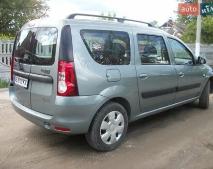 Синий Дачия Логан, объемом двигателя 1.6 л и пробегом 168 тыс. км за 6999 $, фото 3 на Automoto.ua