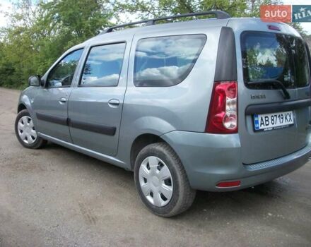 Синий Дачия Логан, объемом двигателя 1.6 л и пробегом 168 тыс. км за 6999 $, фото 4 на Automoto.ua