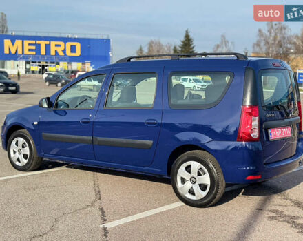Синій Дачія Logan, об'ємом двигуна 1.6 л та пробігом 198 тис. км за 6550 $, фото 14 на Automoto.ua