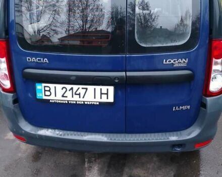 Синій Дачія Logan, об'ємом двигуна 1.4 л та пробігом 142 тис. км за 4500 $, фото 3 на Automoto.ua