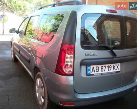 Синий Дачия Логан, объемом двигателя 1.6 л и пробегом 168 тыс. км за 6999 $, фото 6 на Automoto.ua