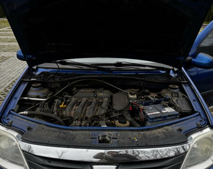 Синий Дачия Логан, объемом двигателя 1.6 л и пробегом 227 тыс. км за 4600 $, фото 13 на Automoto.ua