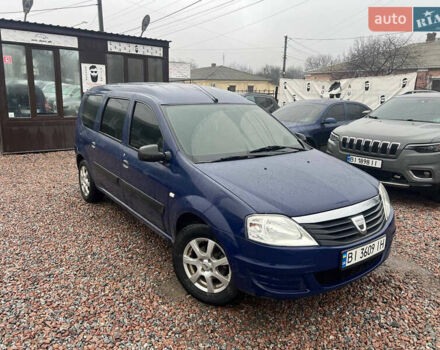 Синий Дачия Логан, объемом двигателя 1.4 л и пробегом 213 тыс. км за 5700 $, фото 2 на Automoto.ua