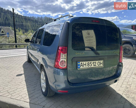 Синий Дачия Логан, объемом двигателя 1.6 л и пробегом 213 тыс. км за 5800 $, фото 3 на Automoto.ua