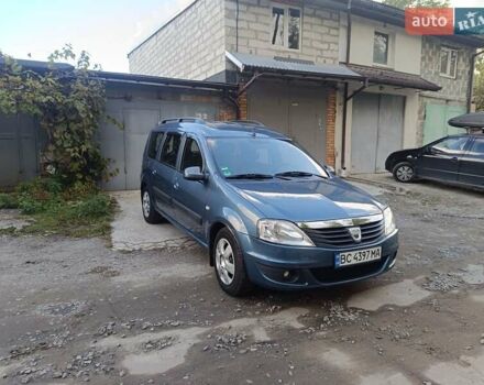 Синий Дачия Логан, объемом двигателя 1.6 л и пробегом 182 тыс. км за 6000 $, фото 4 на Automoto.ua