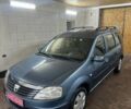 Синий Дачия Логан, объемом двигателя 1.6 л и пробегом 225 тыс. км за 6249 $, фото 1 на Automoto.ua