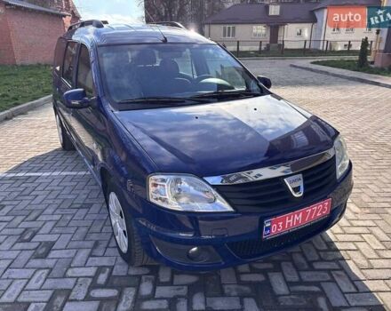 Синій Дачія Logan, об'ємом двигуна 1.6 л та пробігом 189 тис. км за 6500 $, фото 1 на Automoto.ua