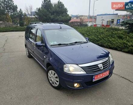 Синій Дачія Logan, об'ємом двигуна 1.6 л та пробігом 192 тис. км за 5750 $, фото 14 на Automoto.ua