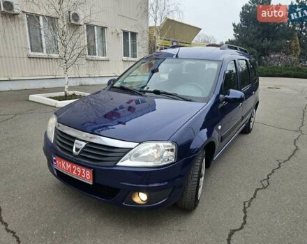 Синій Дачія Logan, об'ємом двигуна 1.6 л та пробігом 192 тис. км за 5750 $, фото 15 на Automoto.ua