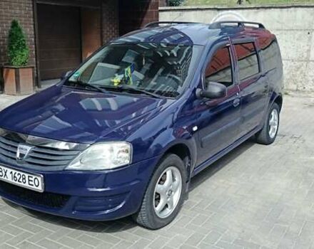 Дачия Логан 2010 в Хмельницком на Automoto.ua Синий Дачия Логан, объемом двигателя 1.46 л и пробегом 271 тыс. км за 4600 $, фото 1 на Automoto.ua