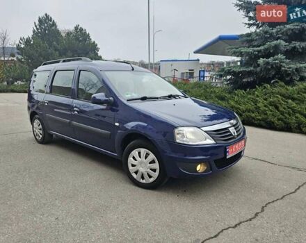 Синій Дачія Logan, об'ємом двигуна 1.6 л та пробігом 192 тис. км за 5750 $, фото 17 на Automoto.ua