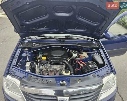 Синій Дачія Logan, об'ємом двигуна 1.6 л та пробігом 192 тис. км за 5750 $, фото 6 на Automoto.ua