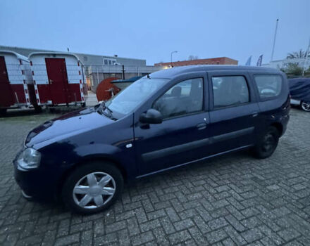 Синий Дачия Логан, объемом двигателя 1.6 л и пробегом 260 тыс. км за 4550 $, фото 2 на Automoto.ua