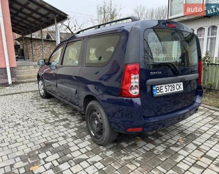 Синий Дачия Логан, объемом двигателя 1.6 л и пробегом 126 тыс. км за 5900 $, фото 2 на Automoto.ua