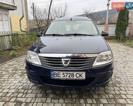 Синий Дачия Логан, объемом двигателя 1.6 л и пробегом 126 тыс. км за 5900 $, фото 4 на Automoto.ua
