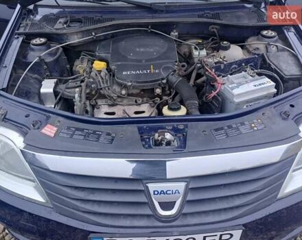 Синій Дачія Logan, об'ємом двигуна 1.6 л та пробігом 197 тис. км за 5200 $, фото 20 на Automoto.ua