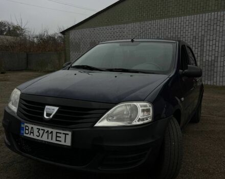 Синий Дачия Логан, объемом двигателя 1.1 л и пробегом 190 тыс. км за 4300 $, фото 2 на Automoto.ua